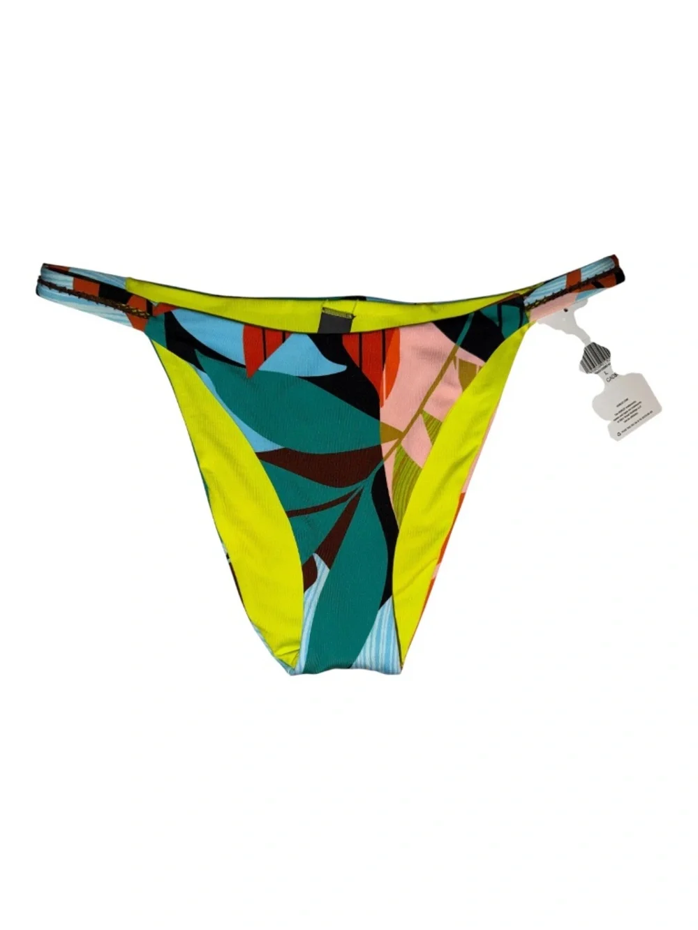 NWT Hurley Jungle Beach Cheeky Kansai Bikini Bottoms L